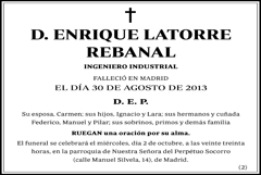 Enrique Latorre Rebanal